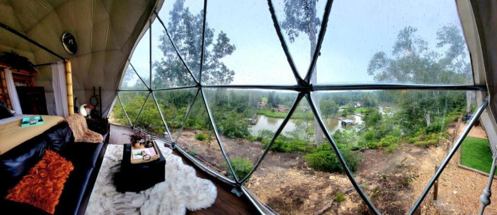 Waterfront Luxury Glamping Dome Hotel Rogersville Kültér fotó